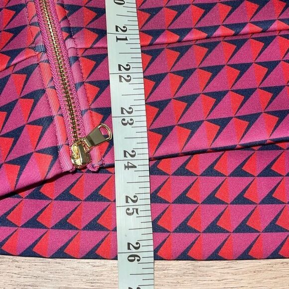 ADDISON BAY Women's Everyday Turtleneck Pullover Berry Mod Geo Size Small NWT $1 - Picture 14 of 14